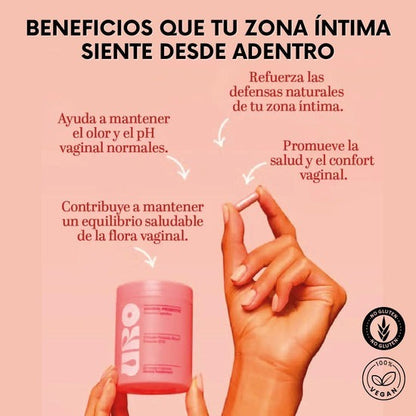 URO VAGINAL PROBIÓTICO: Recupera tu equilibrio íntimo y vuelve a sentirte segura