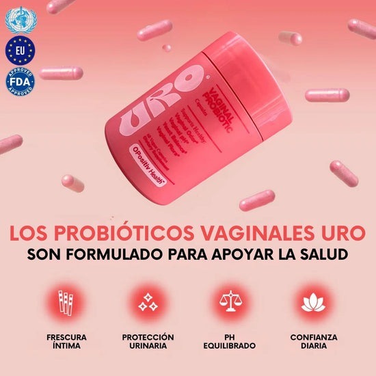URO VAGINAL PROBIÓTICO: Recupera tu equilibrio íntimo y vuelve a sentirte segura